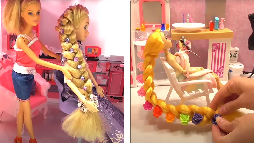 Doll House Design Doll Games (Дизайн кукольного домика игры с куклами) [МОД: Деньги, Монеты и Меню MOD] Screenshot 5