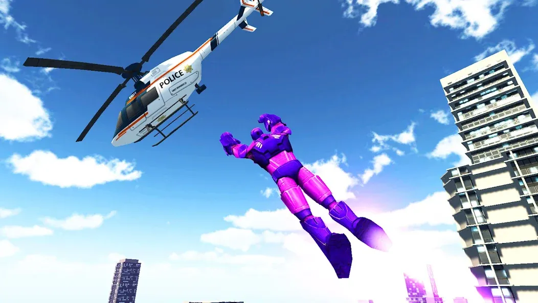 Super city hero:Iron Hero War (Супер сити герой) [МОД: Меню, Бесконечные монеты и Открытые уровни] Screenshot 1