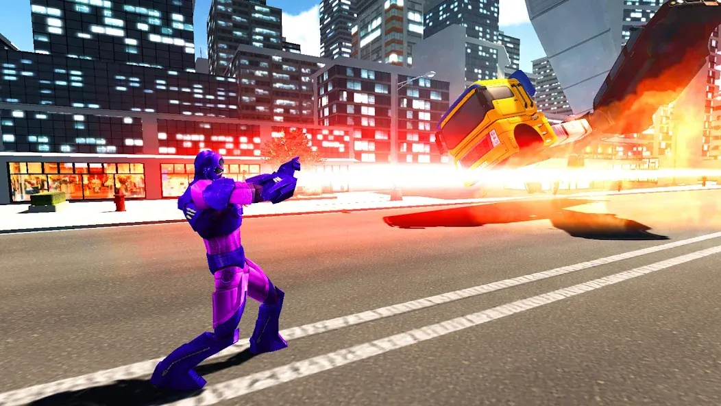 Super city hero:Iron Hero War (Супер сити герой) [МОД: Меню, Бесконечные монеты и Открытые уровни] Screenshot 2