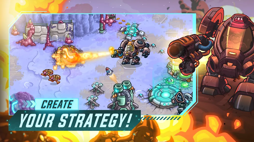Iron Marines Offline Strategy [МОД: Деньги, Монеты и Меню MOD] Screenshot 2