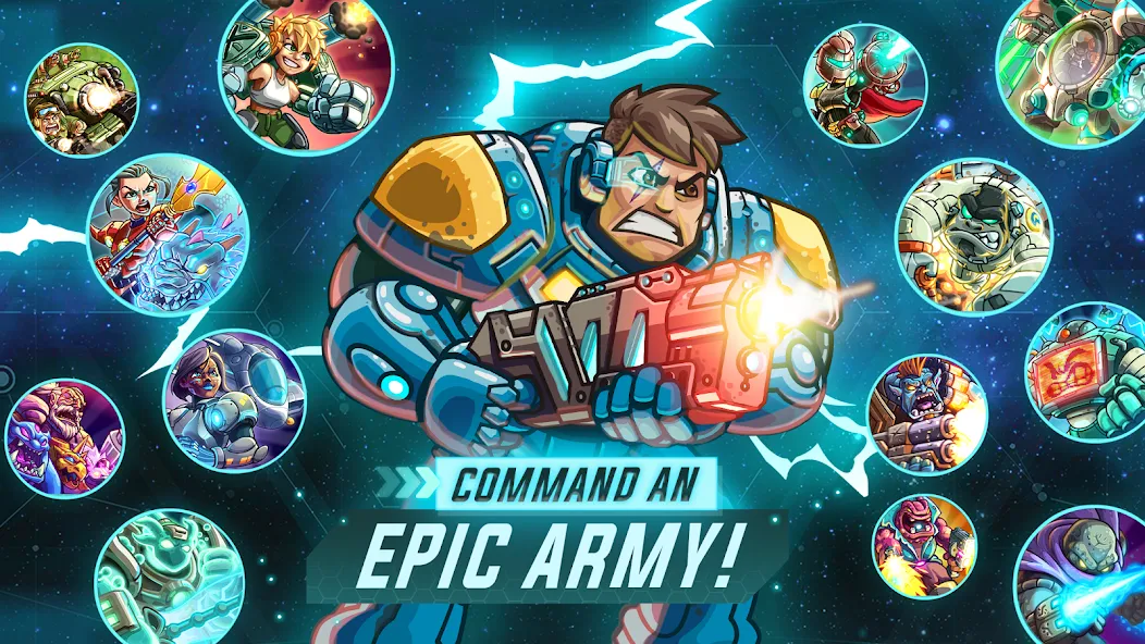 Iron Marines Offline Strategy [МОД: Деньги, Монеты и Меню MOD] Screenshot 3