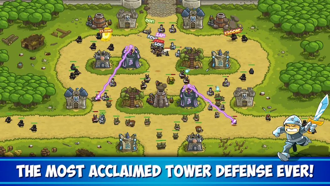 Kingdom Rush Tower Defense TD (Кингдом Раш) [МОД: Деньги, Монеты и Меню MOD] Screenshot 1