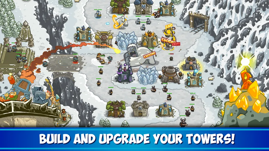 Kingdom Rush Tower Defense TD (Кингдом Раш) [МОД: Деньги, Монеты и Меню MOD] Screenshot 2