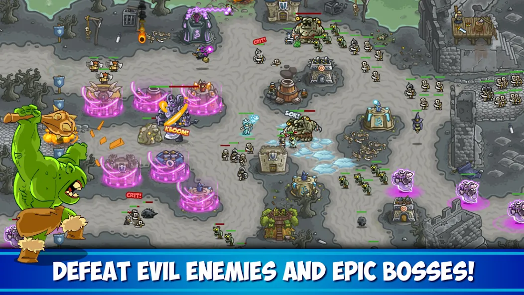 Kingdom Rush Tower Defense TD (Кингдом Раш) [МОД: Деньги, Монеты и Меню MOD] Screenshot 4