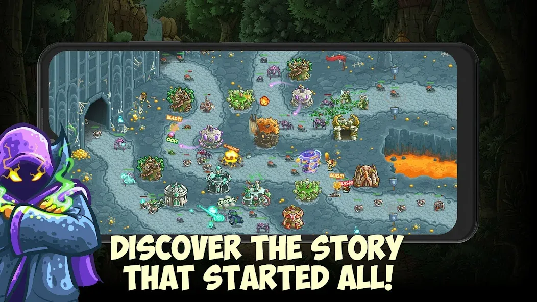 Kingdom Rush Origins TD (Кингдом Раш Ориджинс) [МОД: Деньги, Монеты и Меню MOD] Screenshot 5