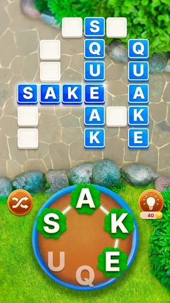 Word Garden : Crosswords (Уорд Гарден) [МОД: Меню, Бесконечные монеты и Открытые уровни] Screenshot 3