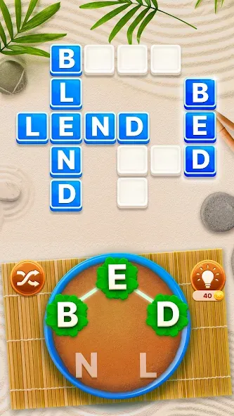 Word Garden : Crosswords (Уорд Гарден) [МОД: Меню, Бесконечные монеты и Открытые уровни] Screenshot 4