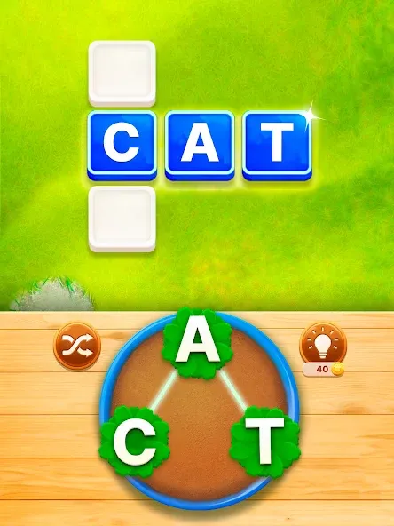 Word Garden : Crosswords (Уорд Гарден) [МОД: Меню, Бесконечные монеты и Открытые уровни] Screenshot 5