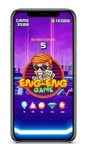Eng-Eng Game (Энг) [МОД: Деньги, Монеты и Меню MOD] Screenshot 2