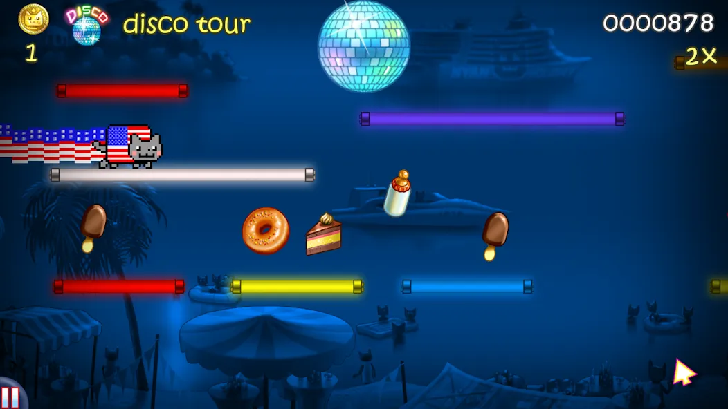 Nyan Cat: Lost In Space (Нян Кэт) [МОД: Много денег, Монет и Все открыто] Screenshot 5