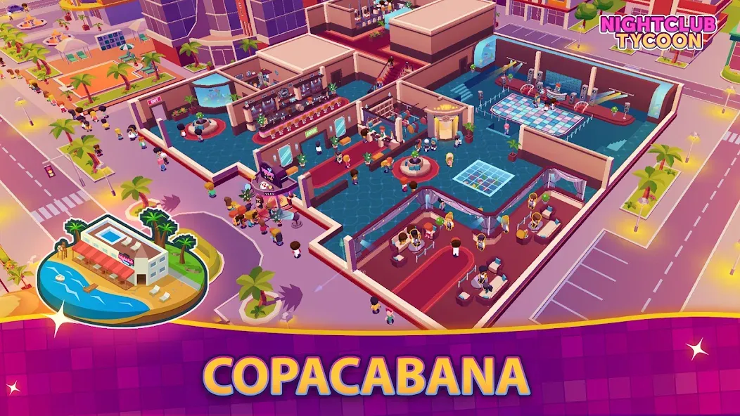 Nightclub Tycoon: Idle Empire [МОД: Много денег, Монет и Все открыто] Screenshot 4