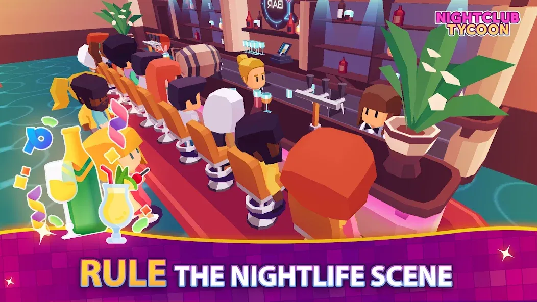 Nightclub Tycoon: Idle Empire [МОД: Много денег, Монет и Все открыто] Screenshot 5