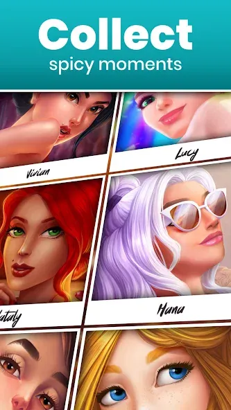 Dating Puzzle (Дейтинг Пазл) [МОД: Много денег, Монет и Все открыто] Screenshot 5