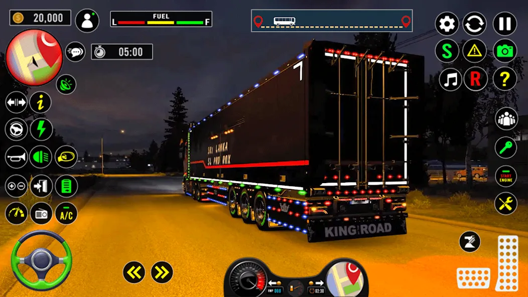 US Truck City Transport Sim 3d [МОД: Деньги, Монеты и Меню MOD] Screenshot 2