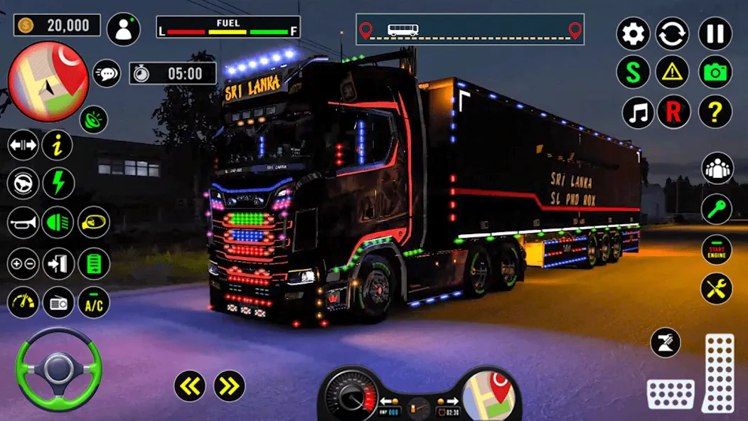 US Truck City Transport Sim 3d [МОД: Деньги, Монеты и Меню MOD] Screenshot 3