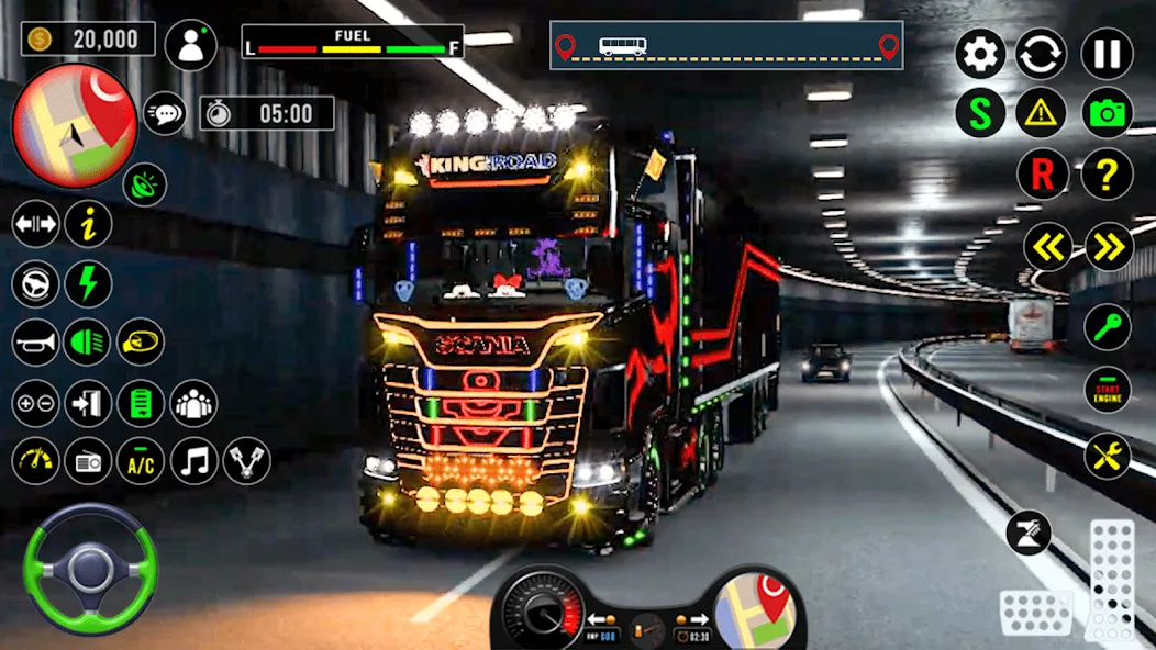 US Truck City Transport Sim 3d [МОД: Деньги, Монеты и Меню MOD] Screenshot 4