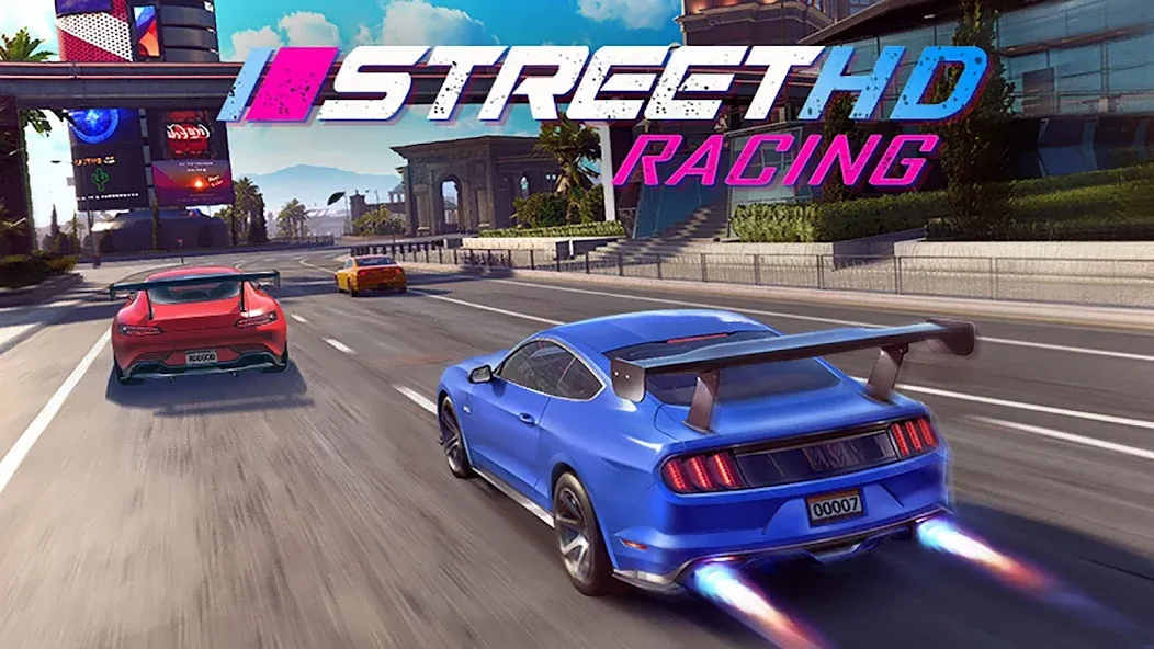 Street Racing HD (Стрит Рейсинг ХД) [МОД: Много монет, Открытые уровни и Мега MOD] Screenshot 1