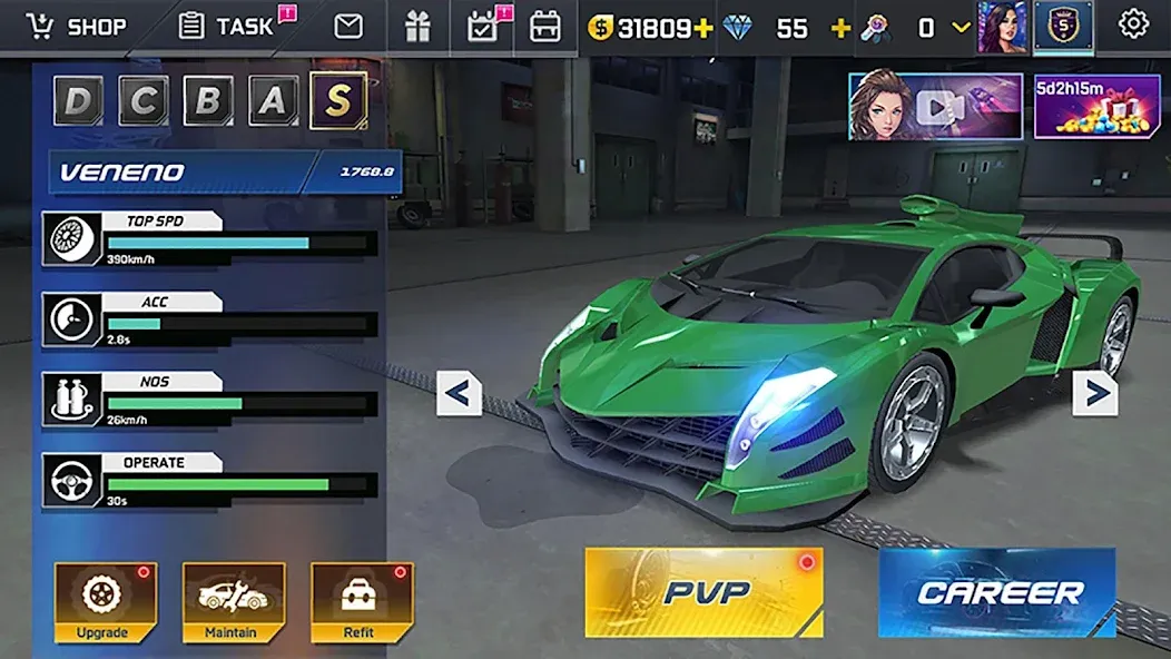 Street Racing HD (Стрит Рейсинг ХД) [МОД: Много монет, Открытые уровни и Мега MOD] Screenshot 2
