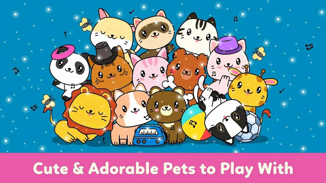 Tizi Town - My Pet Daycare [МОД: Все открыто, Дополнительные деньги и Меню MOD] Screenshot 1