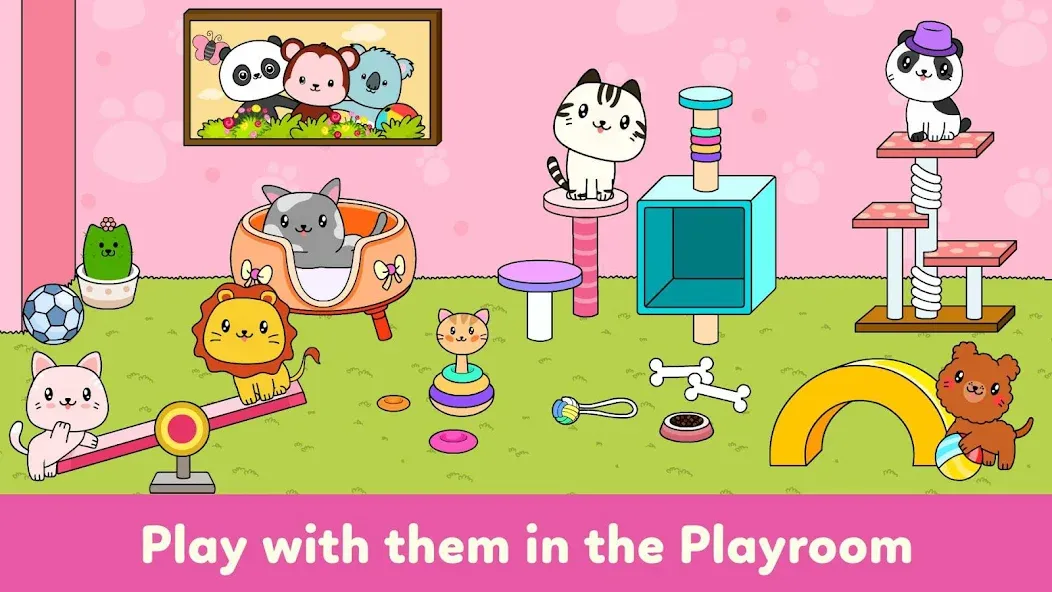 Tizi Town - My Pet Daycare [МОД: Все открыто, Дополнительные деньги и Меню MOD] Screenshot 3