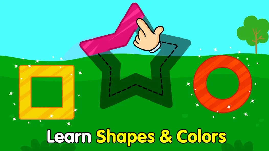 Shapes & Colors Games for Kids [МОД: Бесконечные деньги, Монеты и Мега MOD] Screenshot 1