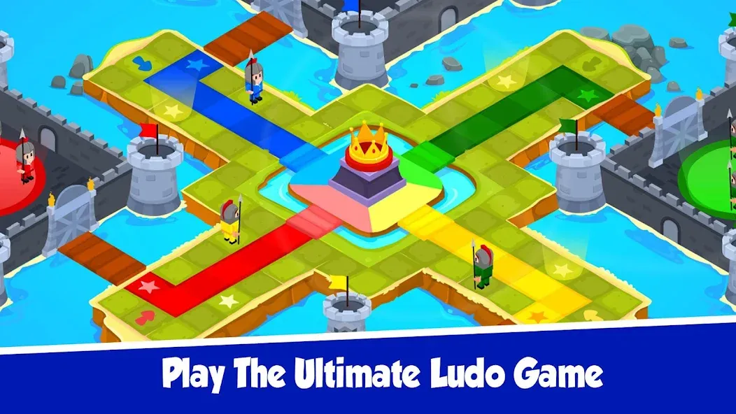 Ludo Offline Dice Board Game [МОД: Много денег, Монет и Все открыто] Screenshot 1
