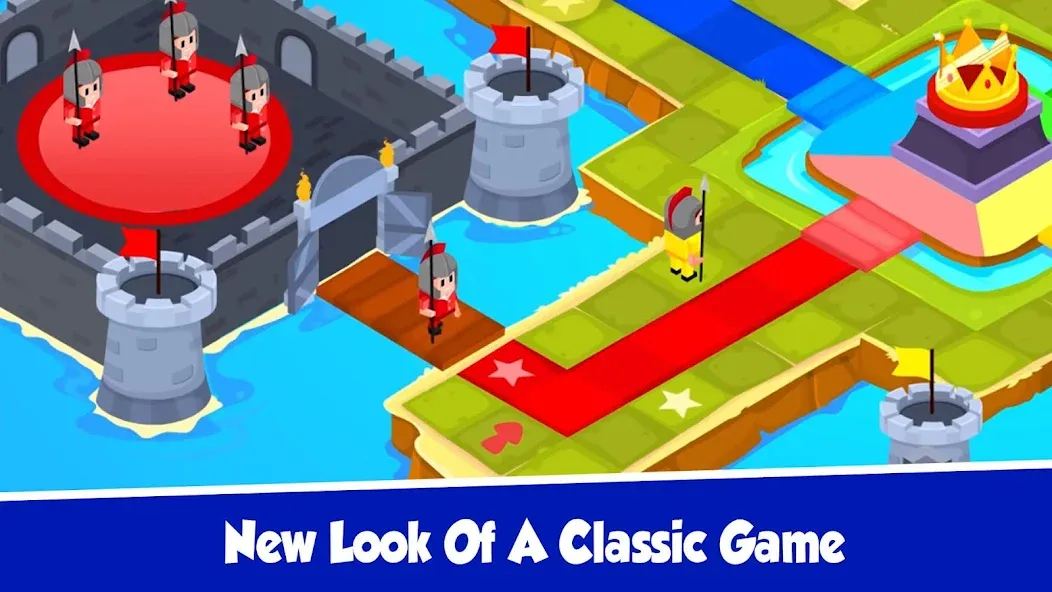 Ludo Offline Dice Board Game [МОД: Много денег, Монет и Все открыто] Screenshot 2