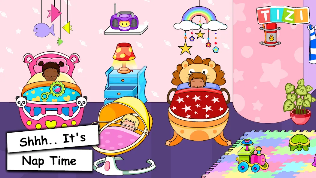 My Tizi Town Daycare Baby Game [МОД: Много денег, Монет и Все открыто] Screenshot 3