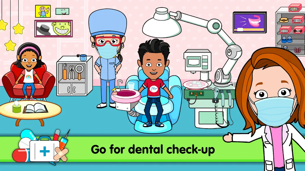 My Hospital Town Doctor Games [МОД: Много денег, Монет и Все открыто] Screenshot 3