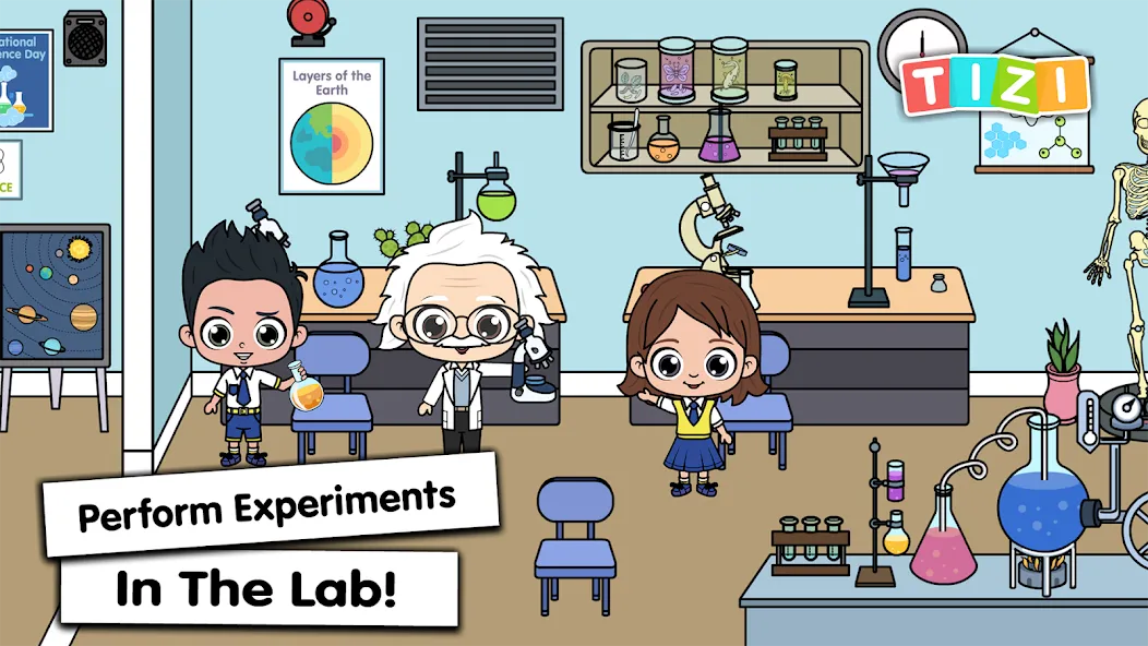 Tizi Town - My School Games [МОД: Много денег, Монет и Все открыто] Screenshot 3