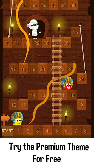 Snake and Ladder Games [МОД: Меню, Бесконечные монеты и Открытые уровни] Screenshot 3