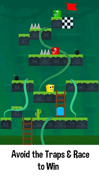 Snake and Ladder Games [МОД: Меню, Бесконечные монеты и Открытые уровни] Screenshot 4