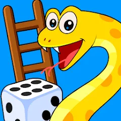 Скачать Snake and Ladder Games [МОД: Меню, Бесконечные монеты и Открытые уровни] | Взлом Snake and Ladder Games на Андроид
