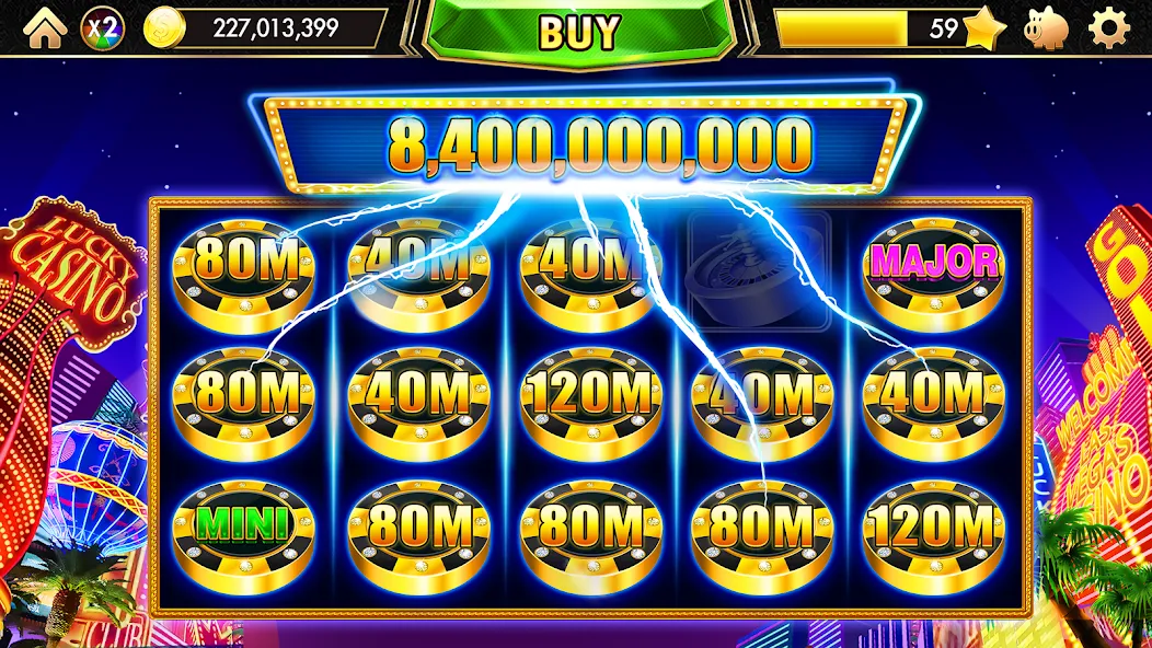 Citizen Casino - Slot Machines (Ситизен Казино) [МОД: Бесконечные деньги, Монеты и Мега MOD] Screenshot 2