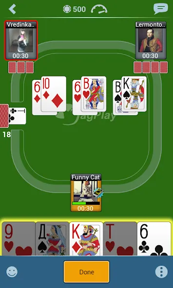 Durak Online HD [МОД: Деньги, Монеты и Меню MOD] Screenshot 5