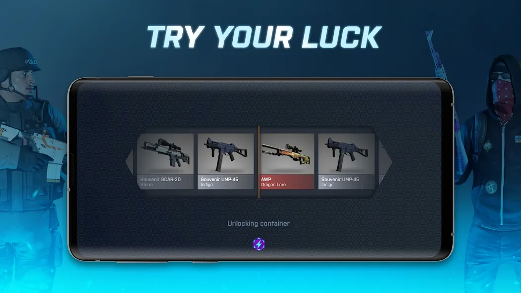 Case Opener - skins simulator (Кейс Опенер) [МОД: Деньги, Монеты и Меню MOD] Screenshot 3
