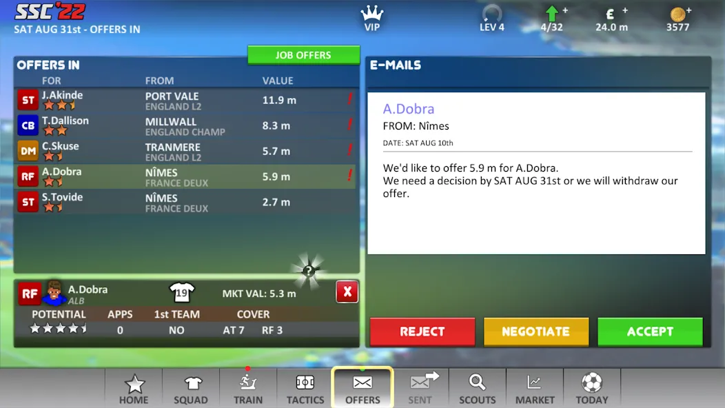 Super Soccer Champs '22 (Ads) [МОД: Бесконечные деньги, Монеты и Мега MOD] Screenshot 5