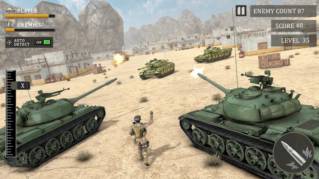 Tank Fury: Battle of Steels [МОД: Много монет, Открытые уровни и Мега MOD] Screenshot 2