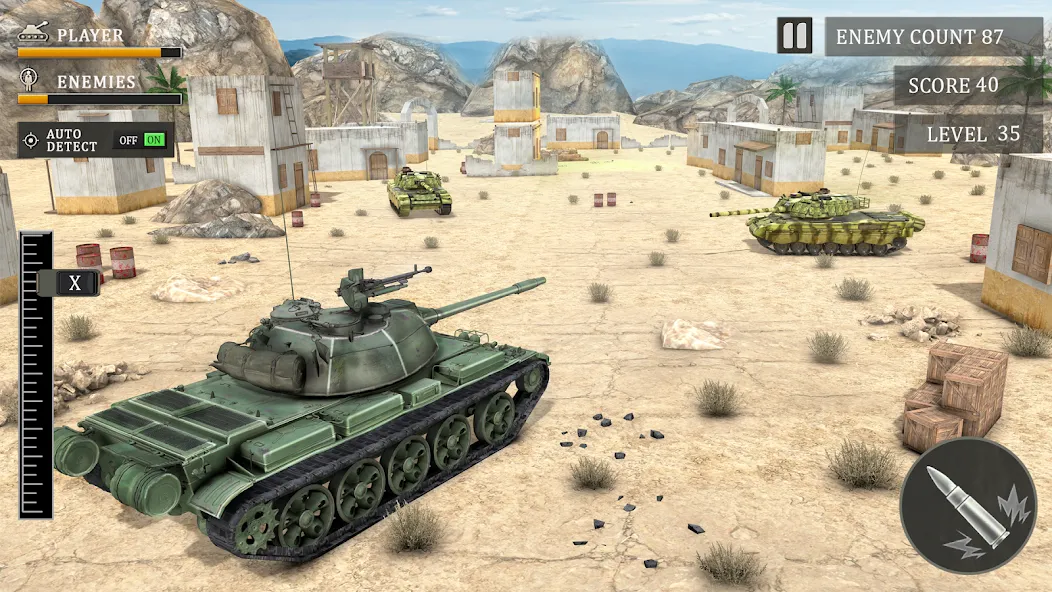 Tank Fury: Battle of Steels [МОД: Много монет, Открытые уровни и Мега MOD] Screenshot 4