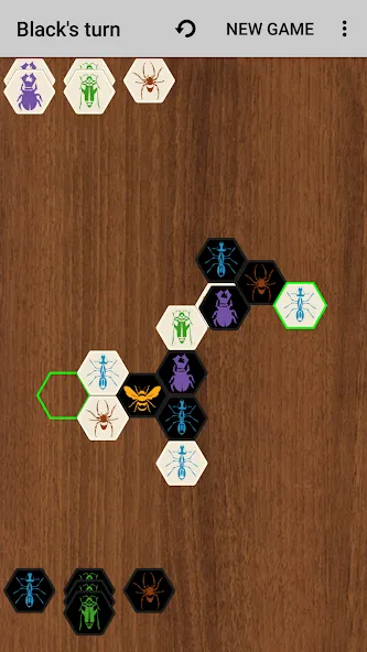Hive with AI (board game) (Хиве) [МОД: Много денег, Монет и Все открыто] Screenshot 4