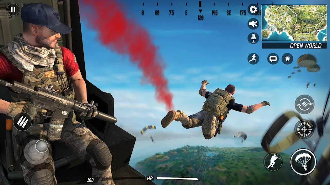 Gun Game: Hero FPS Shooter [МОД: Меню, Бесконечные монеты и Открытые уровни] Screenshot 1