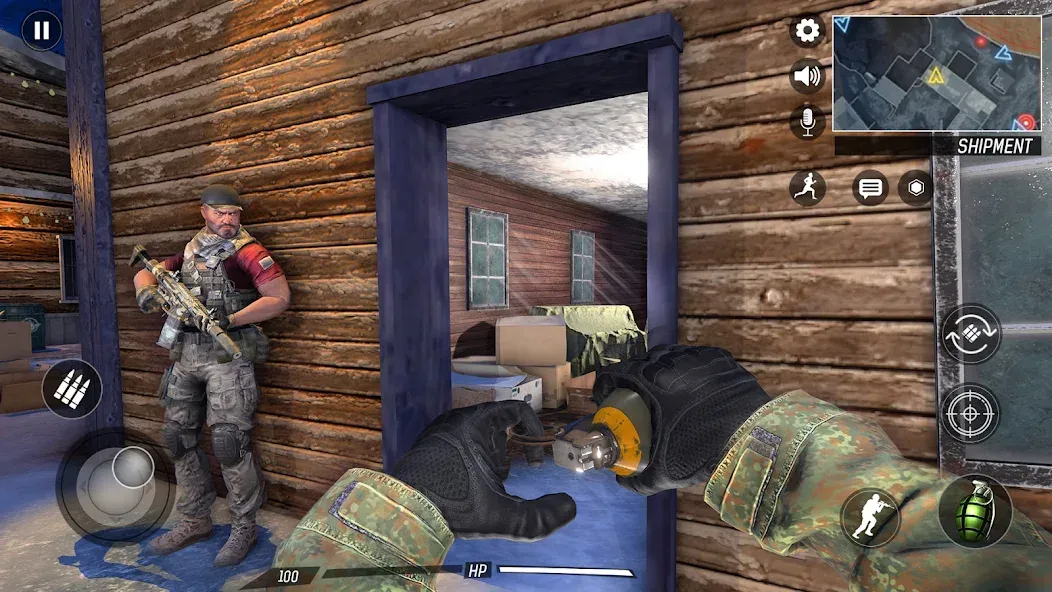Gun Game: Hero FPS Shooter [МОД: Меню, Бесконечные монеты и Открытые уровни] Screenshot 2