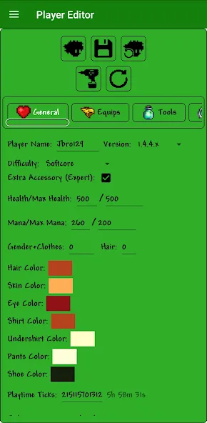 TManager (Террария Менеджер) [МОД: Меню, Бесконечные монеты и Открытые уровни] Screenshot 5