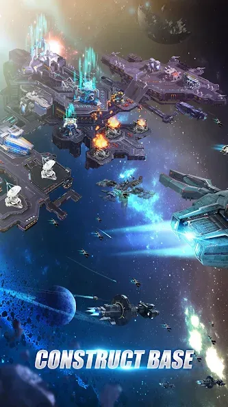 Galaxy Battleship (Гэлакси Батлшип) [МОД: Много монет, Открытые уровни и Мега MOD] Screenshot 1