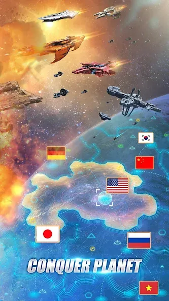 Galaxy Battleship (Гэлакси Батлшип) [МОД: Много монет, Открытые уровни и Мега MOD] Screenshot 4
