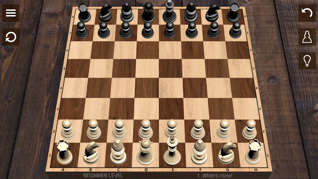 Chess [МОД: Меню, Бесконечные монеты и Открытые уровни] Screenshot 1