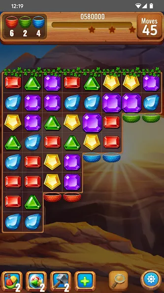 Gems or jewels ? [МОД: Много монет, Открытые уровни и Мега MOD] Screenshot 4