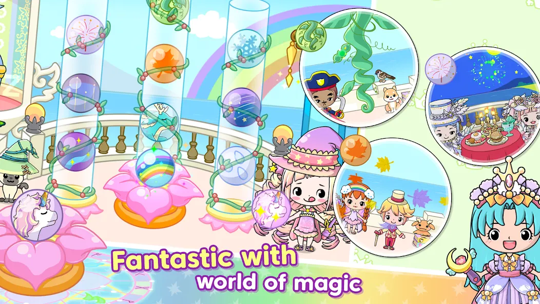 Jibi Land : Princess Castle (Джиби Лэнд) [МОД: Много денег, Монет и Все открыто] Screenshot 5