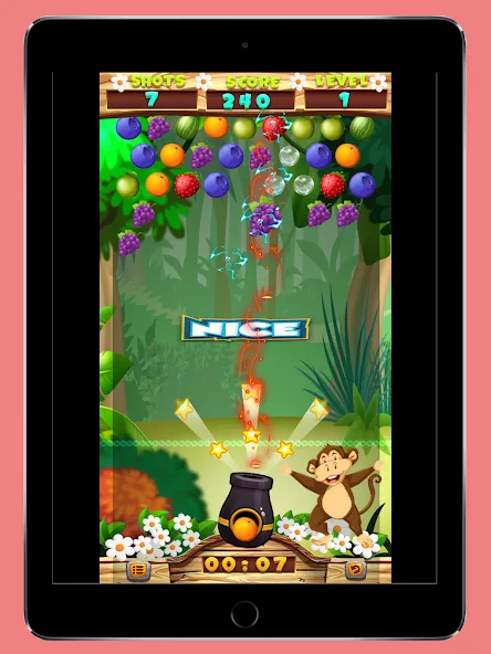 Fruits Shooter Pop (Фрутс Шутер Поп) [МОД: Меню, Бесконечные монеты и Открытые уровни] Screenshot 2