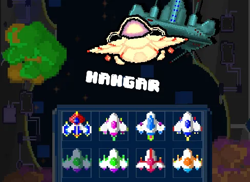 Galaxiga Retro Arcade Action (Галаксига Ретро Аркейд Экшн) [МОД: Много монет, Открытые уровни и Мега MOD] Screenshot 4